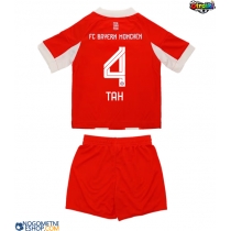 Otroški Nogometni dresi Bayern Munich Jonathan Tah #4 Domači 2025-26 Kratek Rokav (+ Kratke hlače)